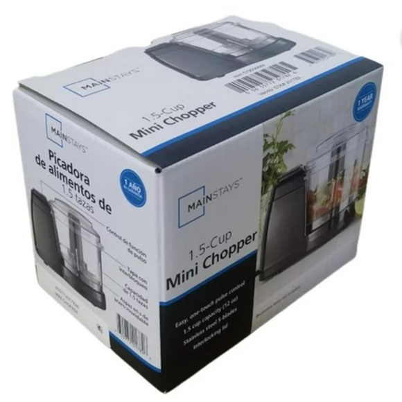 Mainstays Mini Food Chopper - Picture 7 of 7